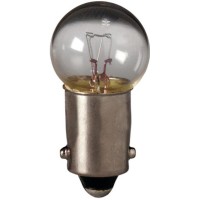 Eiko - 55 Mini Indicator Lamp - 7 Volt - 0.41 Amp - G4.5 Bulb - Miniature Bayonet Base - 10 Pack