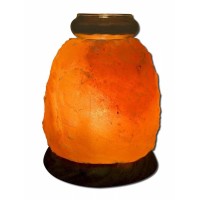 Our Himalayan Salt Crystal Aroma Lamp offers the beautiful fragrance of oils the delicate glow of light plus the benefit of negative ion generation It will fill a 10 x 10 room with fragrance in minutes As long as you keep it filled you can keep it lit con