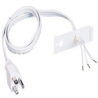 Juno Lighting Group Ulh-Cp-Wh Cord And Plug, 1 Volt, 6 Foot, Designer White