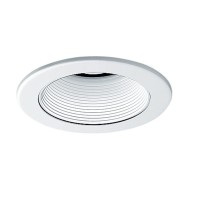 Juno Lighting 14 Wwh 14W-Wh 4-Inch Recessed Trim, White With White Baffle