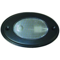 Black Oval Courtesy Led W Mnt Ring