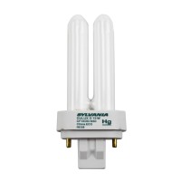 Osram Sylvania 046135207051 Sylvania 20705-Cf13Dd/830/Eco-13 Watt Cfl Light Bulb-Compact Fluorescent-2 Pin Gx23-2 Base-3000K, White