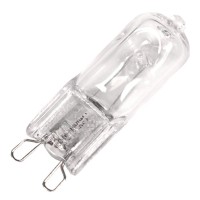 Osram Sylvania Capsulate Halogen Lamp, T12, 40 Watt, 120 Volts, G9 Bivin, Clear, Tungsten, Single End-Sx-0718618