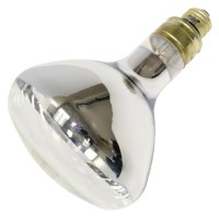 Sylvania 14747 - 375R40/1 - 375 Watt Br40 Incandescent Heat Lamp, Clear