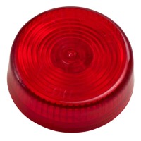 Roadpro 2-Inch Round Sealed Marker Light Rp-1030R Wired 2-Pin Connect Trailer Clearance Light Sae P2 - Red