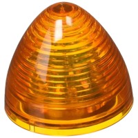 Roadpro Rp-1271A Led 2-Inch Beehive Sealed Marker Light Amber 9-Led Beehive Marker Light For Semi Truck Trailer Camper