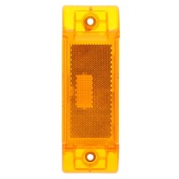 Roadpro Reflective Sealed Marker Lights For Trailers And Trucks Rp-21002A - 6-Inch By 2-Inch Clearance Side Lighting - Amber