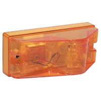 Roadpro Rp_22006A Side Turn Indicator Model 22 Semi Truck Turn Signal Light 6 Inch By 2 Inch Side Mount Light Amber