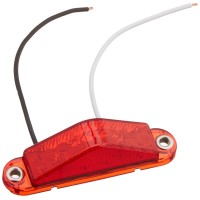 Slim Clearance Marker Light Red