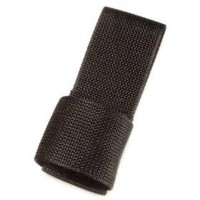 Hwc Police Security Black Nylon Universal C&D Cell Flashlight Holder Ring Case For Duty Belts