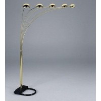 Unique Spider 5 Arcarm Sofa Sectional Floor Lamp Gold Nice Valentines Day Gift