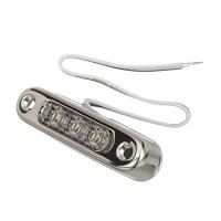 Attwood 6343Ss7 Led Underwater Lights, 3-Inch Series, White Light, Stainless Steel Housing, 1.5 Watts At 12-Volt Dc