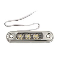 Attwood 6343Ss7 Led Underwater Lights, 3-Inch Series, White Light, Stainless Steel Housing, 1.5 Watts At 12-Volt Dc