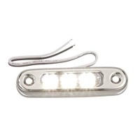 Attwood 6343Ss7 Led Underwater Lights, 3-Inch Series, White Light, Stainless Steel Housing, 1.5 Watts At 12-Volt Dc