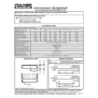 Fulham Lighting Sc120213Lt5 Sugarcube Electronic 1 Or 2Lamp Ballast 18 Count Pack Of 1 Red