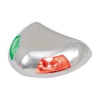 Perko 0615Dp2Sts Led Stealth Ii Series Horizontal Mount Bi-Color Light - Stainless Steel Finish