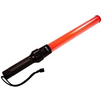 Dorcy 20-Lumen Multi-Function 12-Inch Led Signal Wand With Wrist Strap Lanyard, Orange (41-1063)