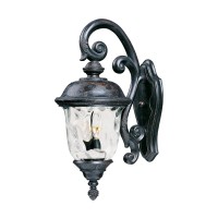 Carriage House Vx-Three Light Outdoor Wall Mount In Early American Style Made With Vivex Material For Coastal Environmen