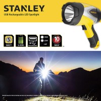 Stanley Sl5W09 Rechargeable 1000 Lumen Lithium Ion Ultra Bright Led Spotlight Flashlight