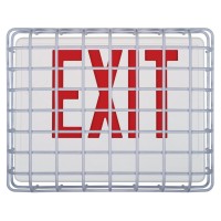 Safety Technology International, Inc. Sti-9640 Exit Sign Damage Stopper, Protective Coated Steel Wire Guard