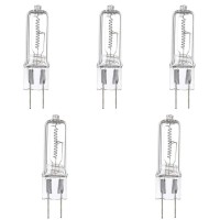 Anyray A1708Y 5Bulbs 75 Watt G8 75W Halogen T4 Light Bulbs 110V130V Gy86 75Watt Base