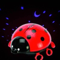 Ansmann Starlight Ladybug Ladybird Nightlight Projects Actual Star Constellations Relax Effect Multicolor Led Sleeping Aid For Babies Kids