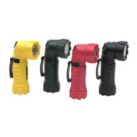 Dorcy 28-Lumen Weather Resistant Angle Head Led Flashlight With Belt Clip Attachment, Assorted Colors (41-4235)