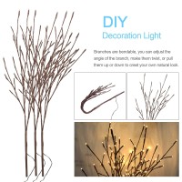 The Light Garden Wlwb96 Electric/Corded Willow Branch With 96 Incandescent Lights, 40 Inch