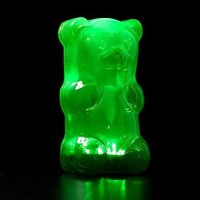 Gummygoods Squeezable Nursery Night Light For Kids, Babies, Toddlers, Portable & Cordless, W/ 60 Min Sleep Timer, Green