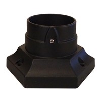 Spb-170-Blk Aluminum Stub Post Base