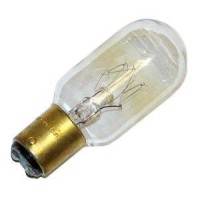 Sylvania Incandescent 25W T8 Appliance Light Bulb, Double Contact Bayonet Base, Clear Finish, 10 Pack