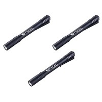 Streamlight Stylus Pro Black With White Led Penlight Holster 90 Lumens3Pack