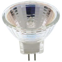 Satco S3194 5 Watt Mr11 Halogen Gz4 Base 12 Volt Clear Nsp 9 Beam Pattern Light Bulb, No Lens, White, 1 Count (Pack Of 1)