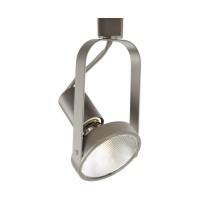 Wac Lighting, Tk-765 Line Voltage Track Head In Brushed Nickel For L Track