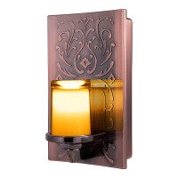 Ge Led Candlelite Night Light, Plug-In, Dusk To Dawn Sensor, Flameless Candle, Sunset Light, Home Decor, Led Lights For Bedroom, Bathroom, Kitchen, Oil-Rubbed Bronze, 11258