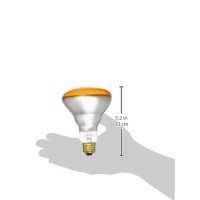 Halco 404028 - Br30Amb65/5 - Amber 65 Watt Br30 Incandescent Flood Light Bulb