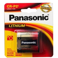 Panasonic Cr-P2 Photo Lithium Battery Retail Pack - Single