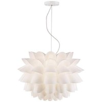 White Flower Pendant Lighting Fixture 25 1/4