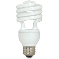 Sdns6271 - Satco 18-Watt T2 Spiral Cfl Bulb 3-Pack