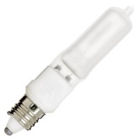 Satco S1915 120V 75Watt T4 E11 Base Light Bulb Frosted