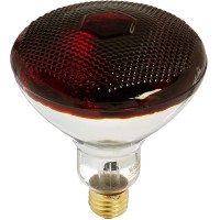 Satco S4751 Medium Light Bulb In Bronze/Dark Finish, 5.31 Inches, 1 Count (Pack Of 1), Red Heat