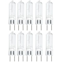 (10)-Bulbs G8 75W 75-Watt 120V T4 Halogen Light Bulbs Gy8.6 75Watt 110V-130Volts Anyray Brand 10-Lamps