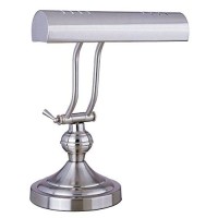 Boston Harbor Atb-8004 Piano Desk Lamp, Satin Nickel