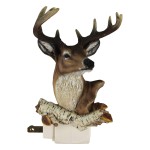 Rivers Edge 3D Deer Night Light with Auto Sensor, 360° Rotation