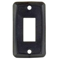 Jr Products 12851-5 Single Face Plate, Pack Of 5 - Black