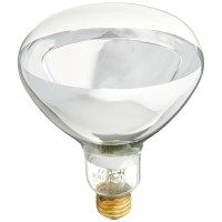 Halco Lighting Technologies R40Cl375 T8U2Fr12/850/Dir/Led 104048 375W R40 Cl 120V Heat 5M Prism Incandescent Bulbs