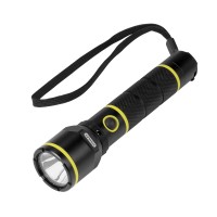 Stanley 195154 Rechargeable Led Flashlight Blackyellow