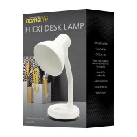 Lloytron L958Wh Desk Lamp, White