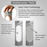 Kosherlamp Max - Steel By Kosher Innovations