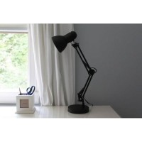 Boston Harbor Tl-Wk-134E-Bk-3L Swing Arm Adjustable Desk Lamp, 60 W, A19, Black